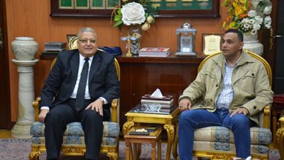 محافظ الدقهلية يستقبل اللواء صلاح المعداوي اليوم الأربعاء