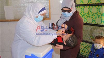 الصحة تعلن تحقيق 78.9% من المستهدف بالحملة القومية للتطعيم ضد شلل الأطفال في ثاني أيامها