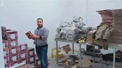 ضبط 360 كيلو شيكولاتة و50 لتر زيت بحملة لصحة القليوبية بشبين القناطر