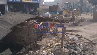 إزالة 61 حالة تعد على أراض زراعية وأملاك دولة في حملة ببني سويف