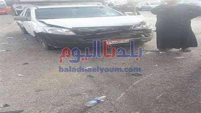 إصابة 8 أشخاص بحادث انقلاب سيارة ربع نقل بسوهاج