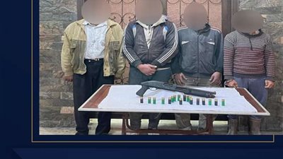 بحوزة 5 أشخاص.. ضبط أسلحة نارية ومواد مخدرة بالمنوفية