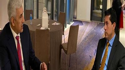 وزير الشباب والرياضة يلتقي نظيره العراقي ويبحثان آليات التعاون المشترك بموناكو