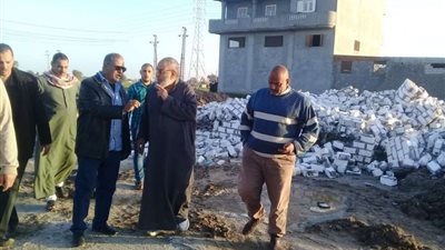 حملة مكبرة لإزالة التعديات على الأراضي الزراعية بحوش عيسى