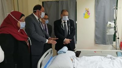 مساعد وزير الصحة يتفقد مستشفى حميات بنها