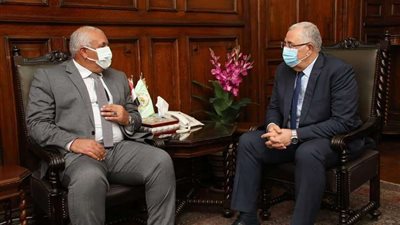 وزير الزراعة يبحث مع محافظ الوادي الجديد تنفيذ تكليفات القيادة السياسية خلال افتتاحات الصعيد