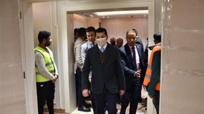 وزير الرياضة يلتقي متدربي وحدة السياسات وتطوير الأعمال في العاصمة الإدارية