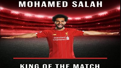 محمد صلاح رجل مباراة ليفربول وواتفورد