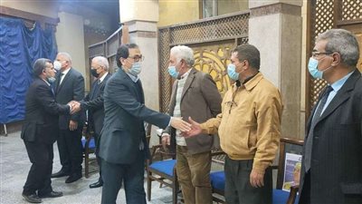 بدء عزاء جابر عصفور بالحامدية الشاذلية 