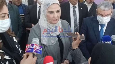 وزيرة التضامن: سنعمل علي مضاعفة إقامة المعارض ورعاية الأسر المنتجة