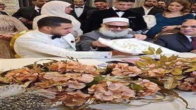 شاهد.. كتب كتاب رامى ربيعة وسط حضور كبير من نجوم الكرة