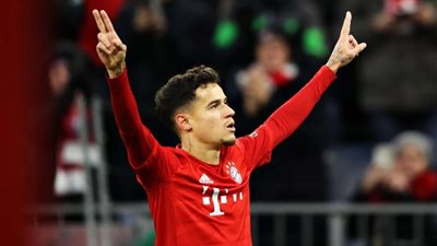 كوتينيو يسجل هدفًا خرافيًا في شباك فيردر بريمن (فيديو)