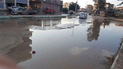 سقوط أمطار غزيرة على عدة مناطق  بشمال سيناء