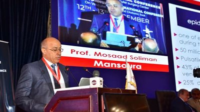 ختام المؤتمر الأول لمركز الأوعية الدموية بجامعة المنصورة