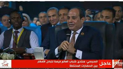 السيسي: عملنا على تحقيق التنمية بنفس مستوى مكافحة الإرهاب