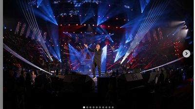 شاهد.. عمرو دياب يشعل حفله الثاني في موسم الرياض