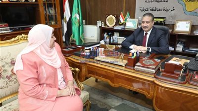 محافظ المنوفية يستقبل وكيل وزارة التربية والتعليم الجديد