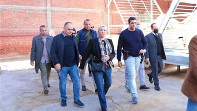وزيرة البيئة تتفقد المنشآت الصناعية بالإسكندرية خلال جولتها