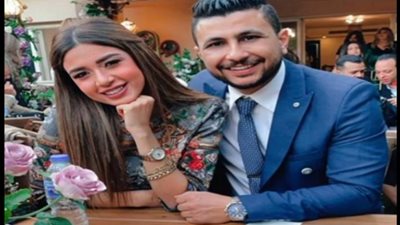 فرح شعبان تقطع شهر العسل بسبب انتقاد فستانها (صور)