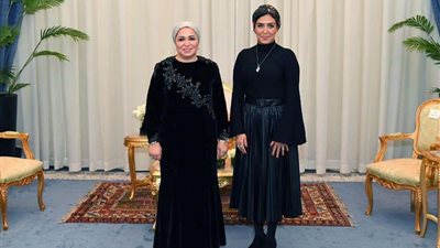 قرينة السيسي تعليقا على كلمات 