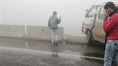 مصرع وإصابة 12 شخص في حادث بطريق المنيا