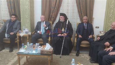 محافظ بني سويف يزور عدداً من الكنائس والأديرة للتهنئة بعيد الميلاد المجيد
