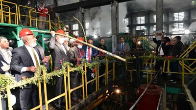 محافظ قنا يطلق إشارة البدء لموسم عصير القصب لعام ٢٠٢٢ بمصنع سكر قوص