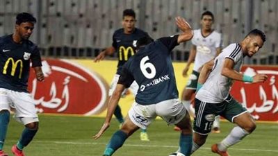 الدورى الممتاز.. إنبى يهزم المصري بهدف محمد شريف