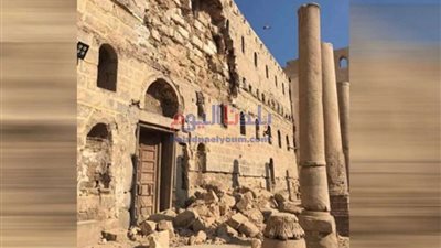 هيئة الآثار توضح حقيقة إنهيار جزئي من سور الدير الأبيض بسوهاج