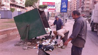 استمرار تكثيف حملات النظافة ورفع 2200 طن تراكمات قمامة بالمنوفية