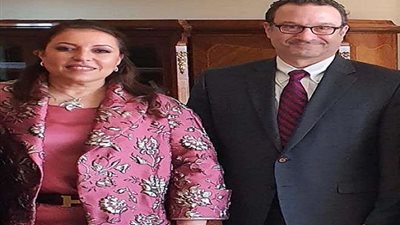 ماهي عبداللطيف تستقبل مساعد وزير الخارجية الأمريكي لشؤون الشرق الأدنى