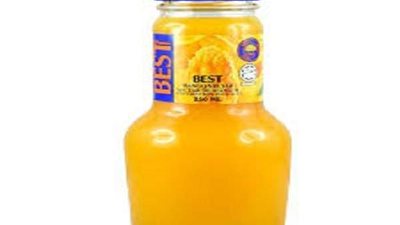 زجاجة عصير تتسبب في طعن 