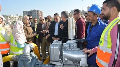 محافظ الشرقية يتفقد البدالات الجديدة بشركة مياه الشرب استعداداً لفصل الشتاء