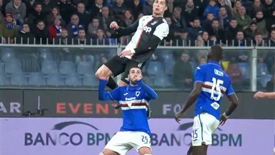 القوات الجوية البرتغالية تعلق على هدف رونالدو الخرافي في شباك سامبدوريا