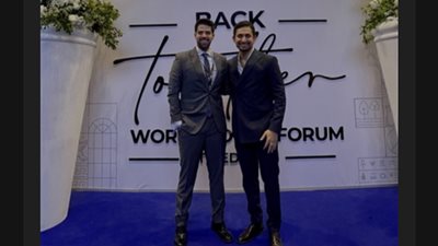 أمير المصري وطارق الإبياري سفراء للنسخة الرابعة من منتدى شباب العالم