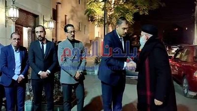 شاهد بالصور: عزاء تهاني الجبالي وتوافد كبار رجال الدولة على العزاء