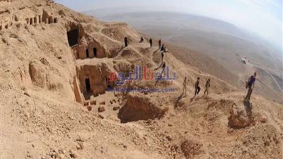 أكبر مقبرة أثرية.. جبانة الحواويش تحتوي علي 800 مقبرة اثرية بسوهاج