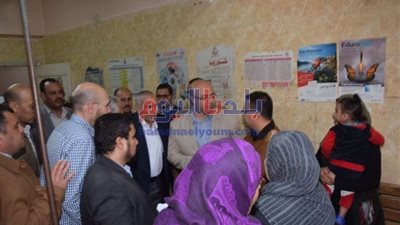 محافظ بني سويف يفاجئ مستشفى ببا بالزيارة للاطمئنان على مستوى الخدمة