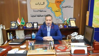 محافظ المنوفية يقدم  تعازيه لأسر ضحايا حادث معدية المناشي ويصرف مبالغ مالية لكل متوفى