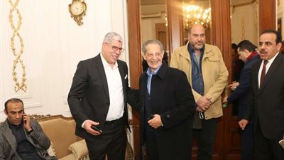 أحمد شوبير من احتفالية الوفد: 