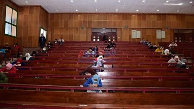 9674 طالب يؤدون امتحانات الفصل الدراسي الأول بحقوق سوهاج