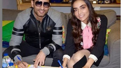 عمرو سعد يعلن عن تعاقدة مع سارة الطباخ لإدارة أعماله