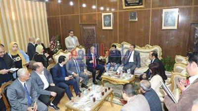 وزير الشباب يجري لقاءً شبابيًا باستاد شبين الكوم