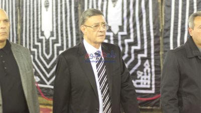 رئيس الأهلي في عزاء شقيقة مرتضى منصور بمسجد الحامدية الشاذلية (صور)