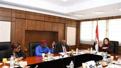 وزيرة التخطيط تلتقي رئيس بعثة آلية مراجعة النظراء الإفريقية