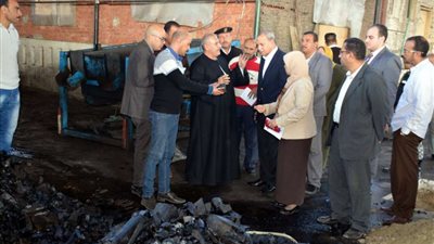 محافظ القليوبية يتفقد المناطق الصناعية بمدينة الخانكة وشبين القناطر