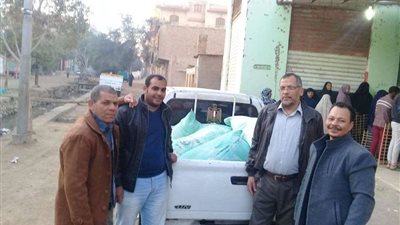 ضبط 250 كيلو دقيق مدعم قبل بيعهم في السوق السوداء