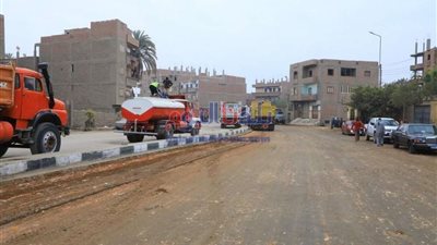 بتكلفة 40 مليون جنيه.. حافظ سوهاج يتفقد أعمال تطوير المدخل الشرقي