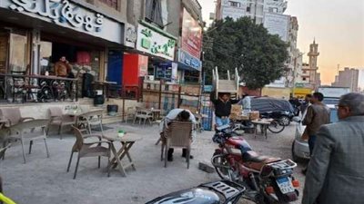 ضبط ومصادرة 53 شيشة وتحرير 29 محضر إشغالات فى أسيوط