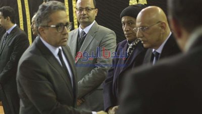 استمرار توافد الوزراء على عزاء أشرف الشرقاوي (صور)